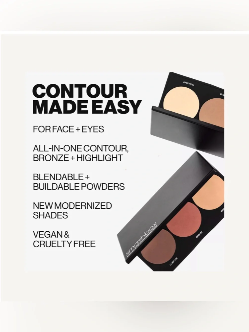 Smashbox contour palette
